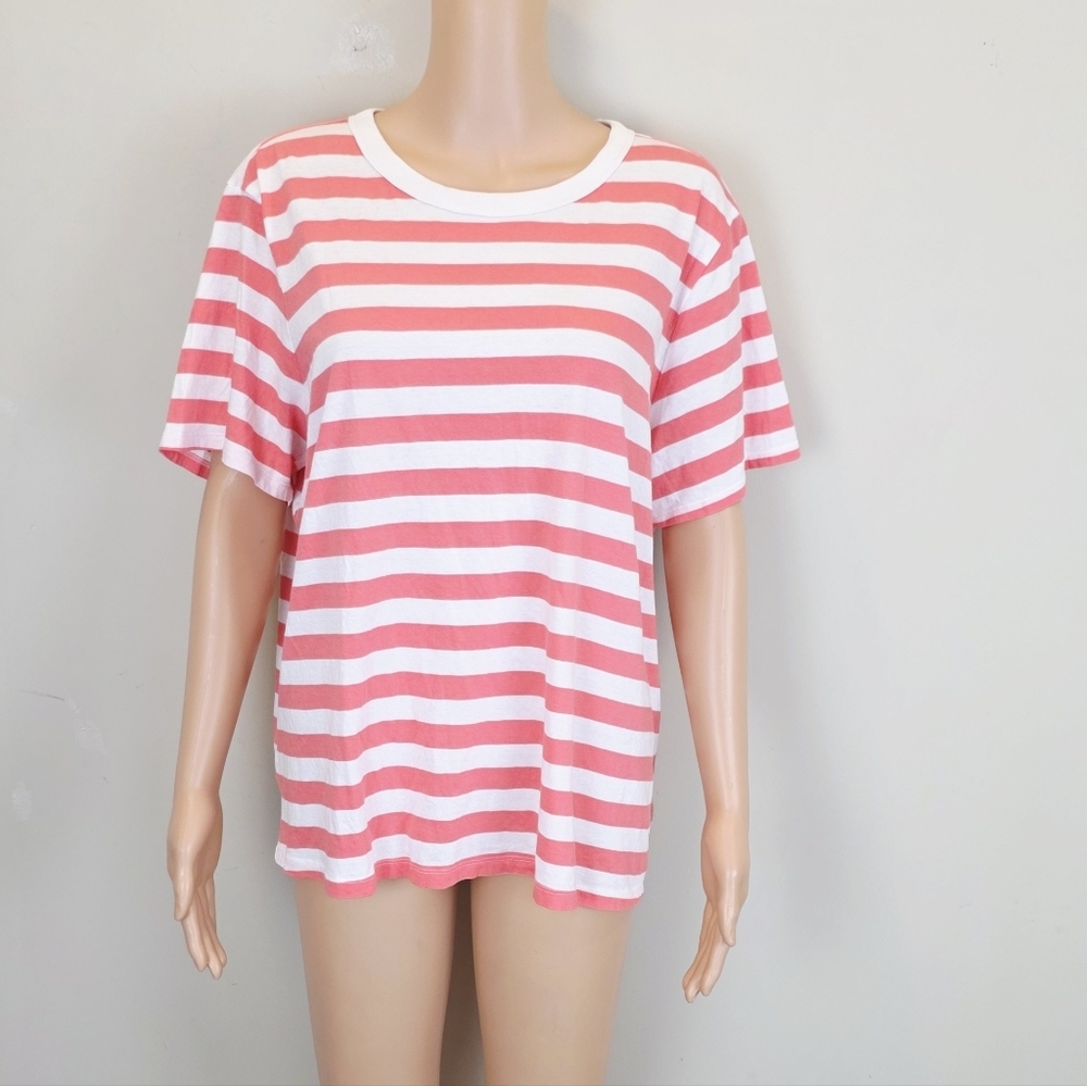 Old Navy Everywear Stripe Short Sleeve T- Shirt